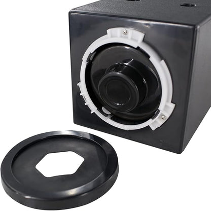 CMI Commercial Cup Holder,Beverage Dispenser,Cup Dispenser Countertop Cup Organizer,Coffee Cup Dispenser Organizer,Paper Cup Holder,Stackable Countertop Design, Black Color-Pack of 1（ Individual ）