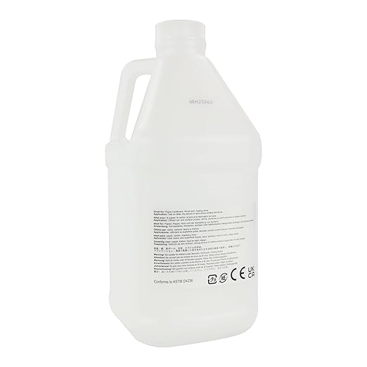 Amazon Basics 1/2 Gallon Clear & White Glue Combo for Slime, Transparent/White, 64 fl oz