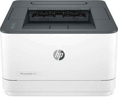 HP LaserJet Pro 3001dw Wireless Black & White Printer, Best-for-Office (3G65OF)