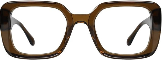 Blue Light Blocking Glasses - Anti Glare & Eyestrain, 99% Filter, Lightweight Acetate Frame for Gaming/Office/Reading