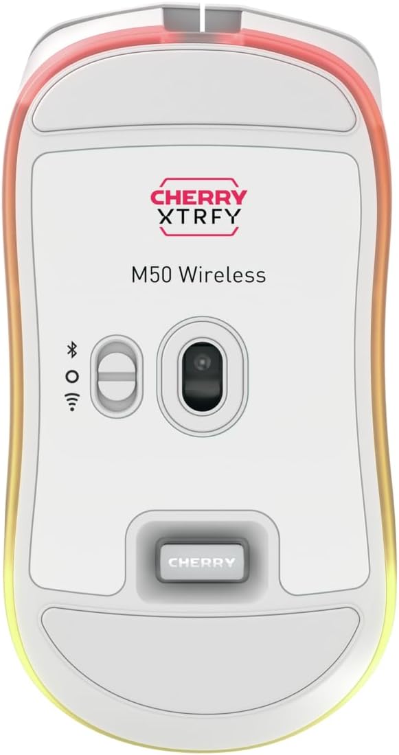 CHERRY XTRFY M50 Wireless Gaming Mouse (Wireless, White)