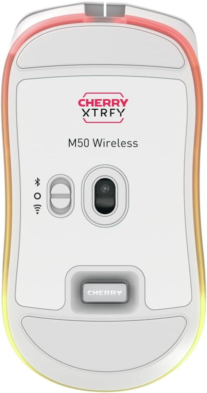 CHERRY XTRFY M50 Wireless Gaming Mouse (Wireless, White)