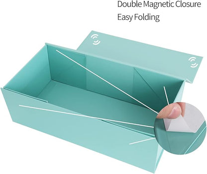 Gift Box 12" x 6" x 4" with Magnetic Closure Lid Gifts Boxe for Presents,Bridesmaid Gifts Boxes,Cute Box,Birthday Gift Boxe,Luxury for Gifts Packaging, Magnetic Gift Boxes for Wrapping Gifts (Light Blue)