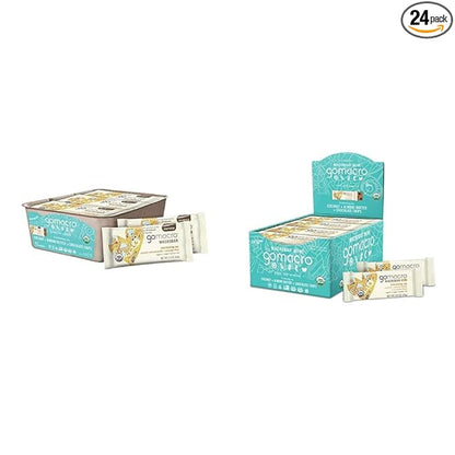 GoMacro MacroBar Organic Vegan Protein Bars + MacroBar Mini Organic Vegan Snack Bars
