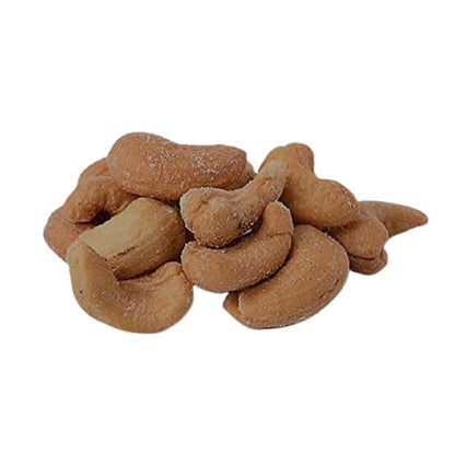 Dry Roasted Dark Cashews with Himalayan Salt (1 Lb) - Dark Oven Roasted to Perfection in Small Batches for Added Freshness - Super Crunchy - Farm Fresh Nuts Brand