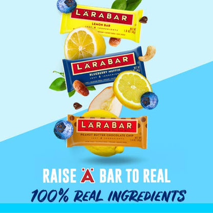 Larabar Banana Bread, Gluten Free Vegan Fruit & Nut Bar, 1.6 oz Bars, 16 Ct