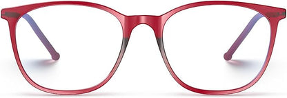 VISOONE Anti Slip TR90 Blue Light Blocking Glasses Size M Eyewear Frame with Anti Glare Eye Protection for Women GaeL