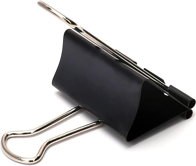 Extra Large Binder Clips 2.4 Inch (20 Pack), Upgrade Big Clips Paper Clamps for Office and Home Supplies, Black