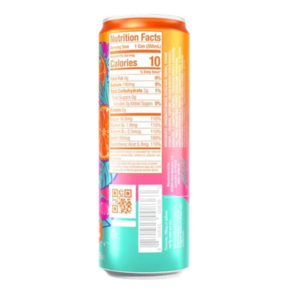 Generic Alani Energy Drinks Variety Pack - (Pack Of 12) - 2 Different Flavors : Pink Slush and Orange Kiss - 12 fl.oz. Can - By The Munchie Mix