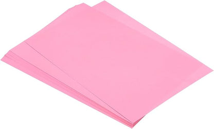 MECCANIXITY 75 Sheets A4 Colored Print Copy Paper 8.3" x 11.7" Origami Paper Printer Paper 80gsm for Printing, Document Copying, Art Craft,Light Pink