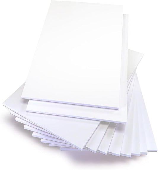 Memo Pads - Note Pads - Scratch Pads - Writing pads - 10 Pads with 50 sheets in Each Pad (5.5 x 8.5 inches)