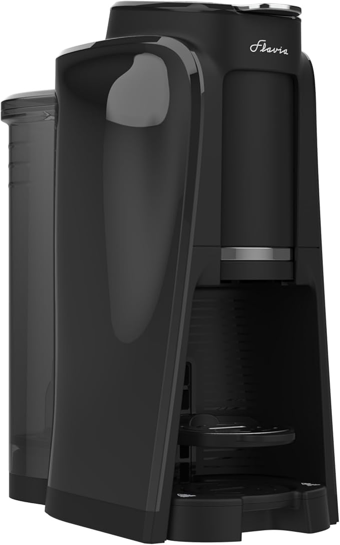 Flavia Aroma Brewer - Coffee Machine, Makes Coffee, Lattes, Tea, and other Hot or Iced Beverages with Single-Serve Freshpacks, Multiple Brew Sizes, Black
