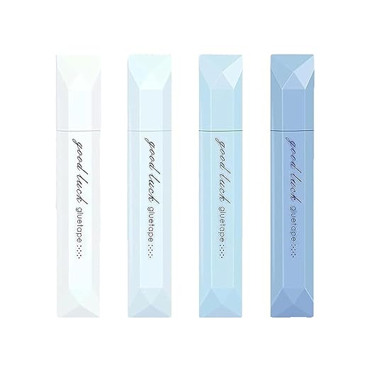 Double Sided Tape Pens, 2025 New Dual-Sided Adhesive Glue Runner, Double Sided Tape Roller, Pen Style Dispenser for Scrapbooking, Gift Wrapping, Photo Mounting, Office & Craft Projects