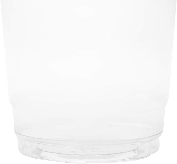 Karat [1000 ct] 8oz Plastic Cups, Clear Disposable Cold Cup for Iced Coffee, Soda, and Juice | 78mm (C-KC8)