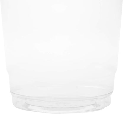 Karat [1000 ct] 8oz Plastic Cups, Clear Disposable Cold Cup for Iced Coffee, Soda, and Juice | 78mm (C-KC8)