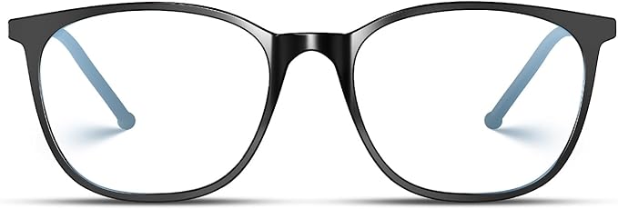 VISOONE Anti Slip TR90 Blue Light Blocking Glasses Size M Eyewear Frame with Anti Glare Eye Protection for Women GaeL