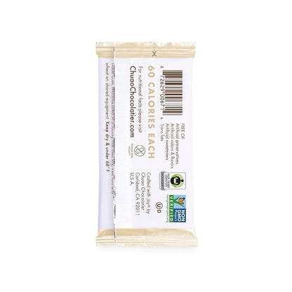 Chuao Chocolatier Salted Chocolate Crunch Dark Chocolate Mini Gourmet Chocolate Bar, 24-Ct. (0.39 oz. each)