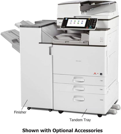 Ricoh Aficio MP C4503 A3 Color Laser Multifunction Copier - 45ppm, Copy, Fax, Print, Scan, Auto Duplex, Network, 4 Trays, Stand and Comes with Pre-Installed Postscript 3 Supplement (Renewed)