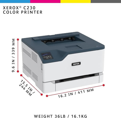 Xerox C230/DNI Color Printer, Laser, Wireless