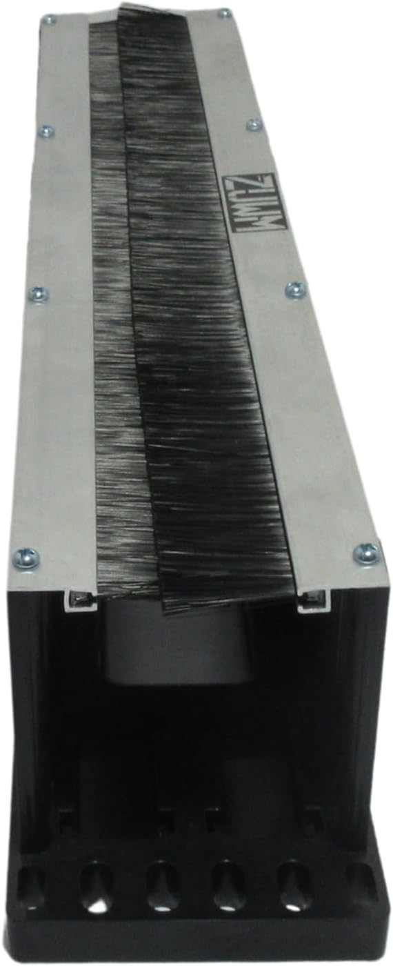 Zero U Universal Wire Manager | Versatile Cable Management for Server Cabinets | Magnetic & Cage Nut Mounting | Space-Saving Design for Data Centers | 96mm