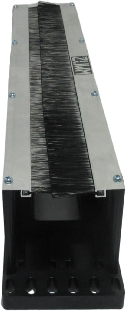 Zero U Universal Wire Manager | Versatile Cable Management for Server Cabinets | Magnetic & Cage Nut Mounting | Space-Saving Design for Data Centers | 96mm