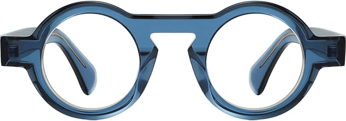 Blue Light Blocking Glasses - Anti Glare & Eyestrain, 99% Filter, Lightweight Acetate Frame for Gaming/Office/Reading