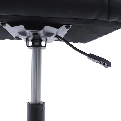 Office Footrest,Leg Rest Rolling Chair,Rolling Swivel Stool,Backless Height Adjustable Stool,Rest Ottoman Under Desk,Foot Stool with Wheels for Home Desk Counter Salon