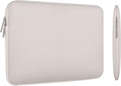 MOSISO Laptop Case 14 inch, 14 inch Laptop Sleeve Bag Compatible with HP Lenovo Dell ASUS Acer, HP Stream, Dell Latitude, Lenovo IdeaPad, Neoprene Computer Sleeve Bag with Small Case, Rock Gray