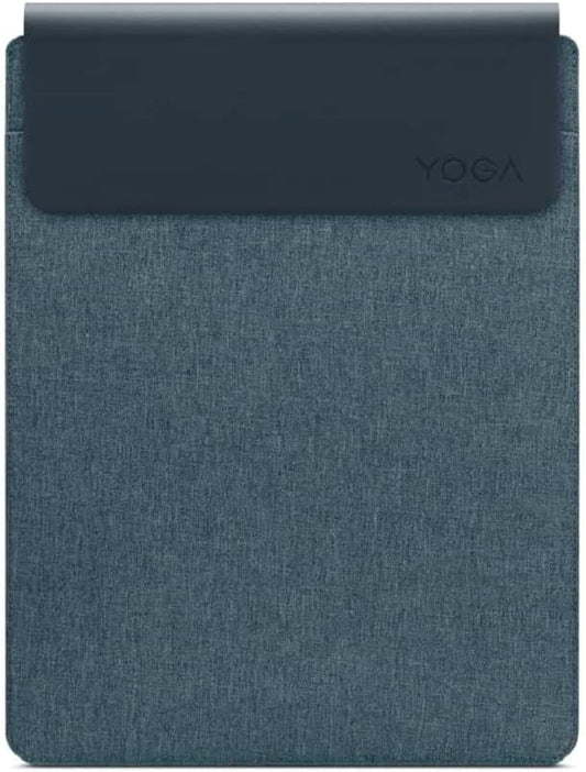Lenovo Slim Laptop Sleeve 14 Inch Notebook/Tablet - Compatible with MacBook Air/Pro - Eco-Friendly Lightweight Case with Accessory Pocket & Magnetic Closure - Teal