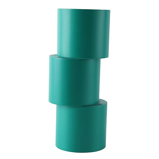 Lichamp 3 Rolls Vinyl Tape, Premium Safety Marking and Traffic Floor Marking Tape, Bundling, Social Distancing, 4 Inch x 36 Yards per Roll, 108 Total Yards, Green
