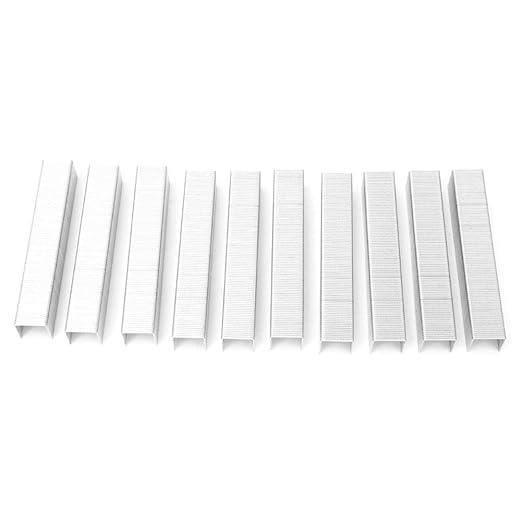 1000PCS Staples Refill, 23/13 Strong Penetrating Power Heavy Duty Staple Multipurpose Home Office Supplies for Binding Paper Book
