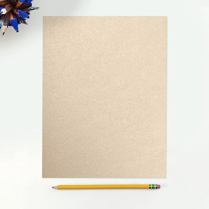 LUXPaper 8.5" x 11" Paper | Letter Size | Taupe Metallic | 80lb. Text | 50 Qty