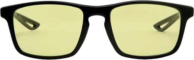 LEVEL UP Strike Blue Light Blocking Glasses - Computer Gaming UV Glare & Strain Protection Reading Eyewear - Men, Women & Kid