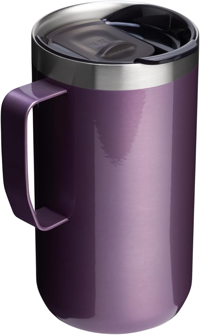 STANLEY Everyday Camp Mug | Drink Through Lid | Cup for Coffee, Tea and Drinks | Insulated Stainless Steel Coffee Mug | BPA-Free
