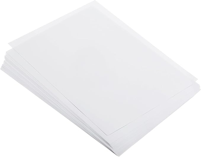 MECCANIXITY 75 Sheets A4 Colored Print Copy Paper 5.8" x 8.3" Origami Paper Printer Paper 80gsm for Printing, Document Copying, Art Craft,White