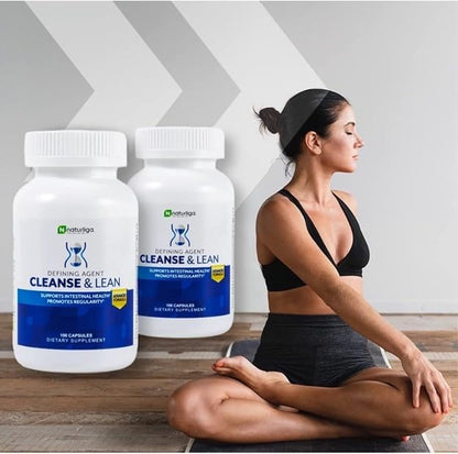 Max Muscle Naturaliga Cleanse and Lean Defining Agent Herbal Cleanse for Regularity w/Natural Detoxifying Ingredients for Gut Health Colon Detox Health and Bloating,100 Ct (Pack of 1)