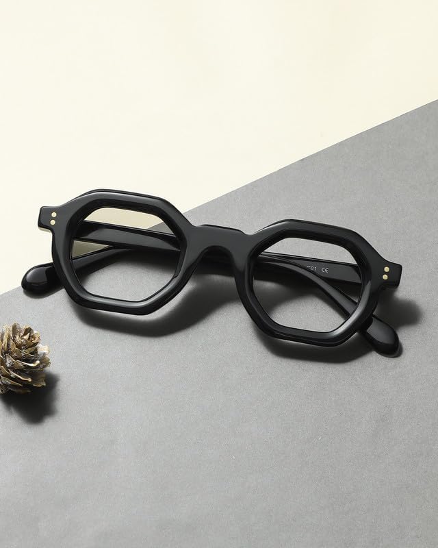 Blue Light Blocking Glasses - Anti Glare & Eyestrain, 99% Filter, Lightweight Acetate Frame for Gaming/Office/Reading