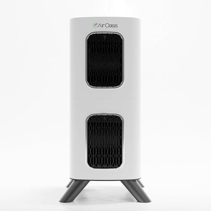 Air Oasis iAdaptAir 2.0 H13 HEPA Filter Air Purifier Reduces 99% of Viruses, Mold, Dust, Smoke, Pollen & Odors Quietest on The Market WiFi Compatible 2,650 Sq Ft of Clean Air