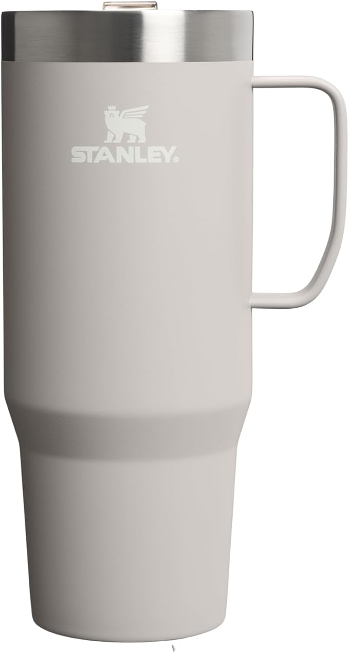 STANLEY The Everyday Suburban Mug | 30 oz | Drink Through Lid | Cup for Coffee, Tea and Drinks | Insulated Stainless Steel Coffee Mug | BPA-Free | Ash