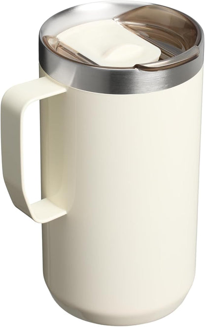 STANLEY Everyday Camp Mug | Drink Through Lid | Cup for Coffee, Tea and Drinks | Insulated Stainless Steel Coffee Mug | BPA-Free