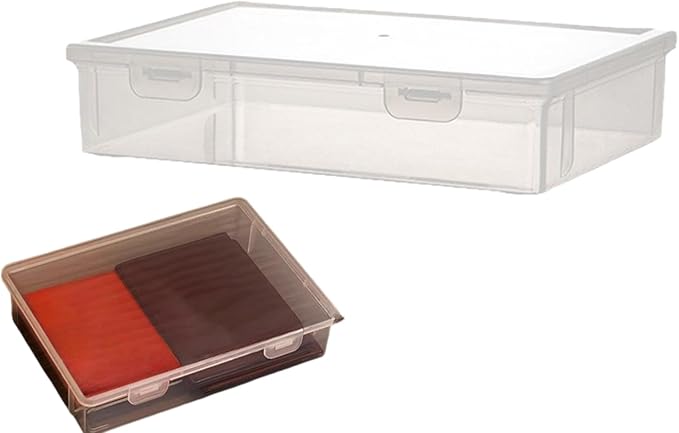 File Storage Boxes, A4 Important Documents Containers Box, Storage File Boxes With Lids For Documents, Family Registers, Instructions