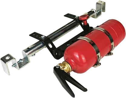 Car Fire Extinguisher Bracke,Seat Track Bracket,Adjustable Width Fits Most Vehicles