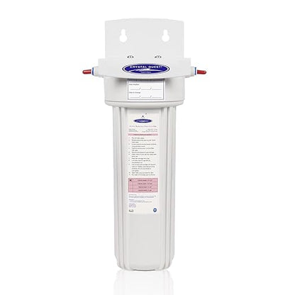Crystal Quest Arsenic Removal/in-line Water Filter System Filters Up to 1000 Gallons - Inline Water Filtration for Refrigerator, Ice Maker, Water Cooler, Coffee Maker