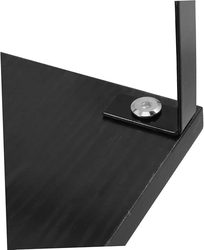 DECHOUS Ergonomic Computer Monitor Stand Riser Black Table Display Bracket for Desk Laptop Screen Elevation Eye-level Workstation