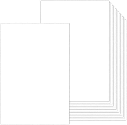 13 x 19 White Cardstock 80lb, Goefun Heavy-Weight Cover Card Stock 100 Pack, Thick Printer Paper for Inkjet or Laser Printers, Photos, Poster, Menu, Demo Board, Flip Chart