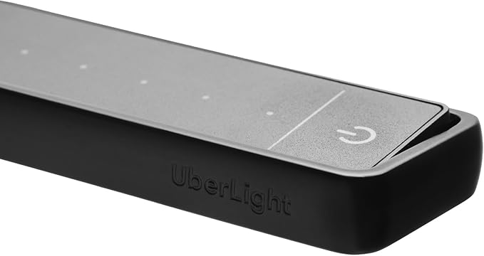 Reliable UberLight™ Frame 7200TL LED Light – Desk, Audio Light, 100 Customizable Settings, Three Color Temperatures, CRI 90+, 360° Swivel, 30° Tilt Adjustment, Lifespan Up to 50,000 Hours (Black)