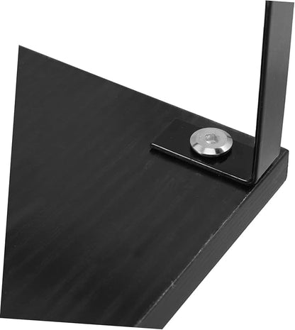 Computer Monitor Stand Riser Laptop Riser for Desk with Strong Load Capacity and Smooth Edges to Posture and Work Efficiency Black