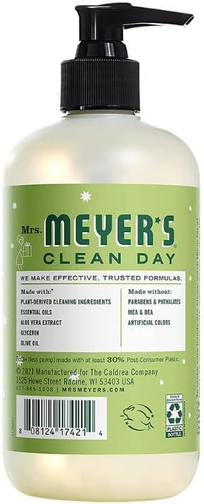 Mrs. MEYER'S CLEAN DAY hand soap Scent Variety Pack, (Peppermint + Iowa Pine + Orange Clove)