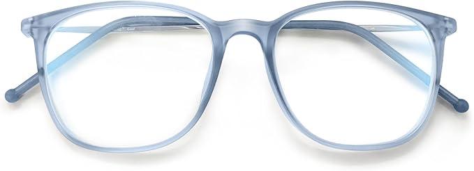 VISOONE Anti Slip TR90 Blue Light Blocking Glasses Size M Eyewear Frame with Anti Glare Eye Protection for Women GaeL