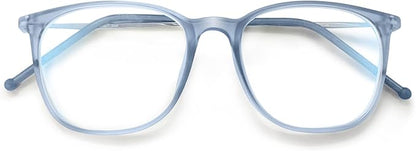 VISOONE Anti Slip TR90 Blue Light Blocking Glasses Size M Eyewear Frame with Anti Glare Eye Protection for Women GaeL